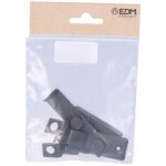 Heurtoir r�versible 8cm h zinc noir edm