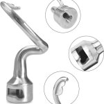 Crochet p�trisseur pour batteur kitchenaid - crochet � pain - crochet � p�te k45dh - en acier inoxydable ...