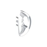 La croisee ds - poigne bute fut centre 5564 profil 32  42 mm - blanc - 5564 - 36