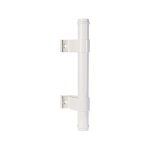 La croisee ds - poigne de tirage blanche - diamtre 35 x 350 mm - diva 10 - la croise ds