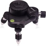 Csparkv ?11�9. 5�9. 5cm? support d'accordage fin � 360� avec base pivotante - adaptateur de tr�pied pour ...