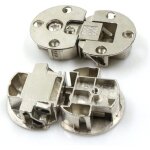 Csparkv - 2 pi�ces charni�re d'abattant r�glable en 3d ferrure de meuble 90 degr�s, pour abattants en ...