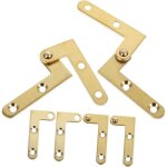 Csparkv - 4 ensembles haut et bas charni�re de porte pivotante rotation du mat�riel de porte charni�res ...