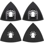 Csparkv - 4pcs delta patin de pon�age 80mm multi - outil accessoires pour patin de fixation, lame � multi ...
