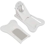 Csparkv - 7x3. 8cm 2 pcs bloque porte coulissante, verrouillage de s�curit� pour bloque - fen�tre placard ...