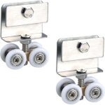 Csparkv roulette porte coulissante douche galets - roues accessoires roulement m�talliques roue suspendue ...