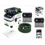 Festool - ctm midi i cleantec aspirateur mobile classe m ( 574822 ) + sac filtre longlife
