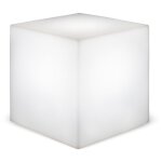 Cuby 45 table basse de 45 cm de haut avec lumière et recharge solaire ou par batterie pour une utilisation ... Cuby 45 table basse de 45 cm de haut avec lumière et recharge solaire ou par batterie pour une utilisation ...