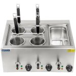 Cuiseur � p�tes 4 paniers bac gn 1 / 3 puissance: 3 x 1. 000 watts