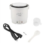Cuiseur � riz �lectrique portable multifonction 12 v 100 w 1 l pour voitures (blanc)