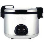 Cuiseur à riz grande capacité en inox - 9 litres - buffalo Cuiseur à riz grande capacité en inox - 9 litres - buffalo
