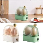 Cuiseur � ?ufs �lectrique 2 ?ufs ? cuisson vapeur rapide ? couvercle transparent ? facile � nettoyer ...