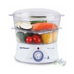Cuiseur vapeur à 2 récipients et un récipient spécial pour le riz. capacité 5 litres, 400w Cuiseur vapeur à 2 récipients et un récipient spécial pour le riz. capacité 5 litres, 400w