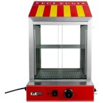 Cuiseur vapeur commercial pour hot dog machine � pain saucisses 2000w en acier inoxydable � 2 niveaux ...