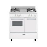 Glemgas - cuisinières grande taille (piano) gaz 49l glem 80cm, ga85pmwh Glemgas - cuisinières grande taille (piano) gaz 49l glem 80cm, ga85pmwh
