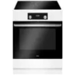 Cuisini�re induction 77l 3 feux noir - amica - aci7007rw