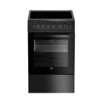 Beko - cuisinire vitrocramique convection naturelle 65l 50cm, fss57100gac