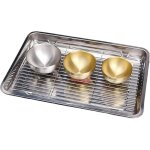 De cuisson en acier inoxydable avec grille de refroidissement - de cuisson