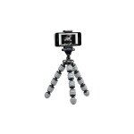 Mini trpied mobile flexible cullmann alpha 380 avec support pour smartphone, gris, charge maximale 1, ...