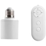 (culot � vis e27) lampe t�l�command�e avec interrupteur temporis� intelligent et t�l�commande sans fil ...