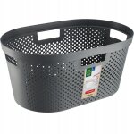 Curver panier à linge pour fer à repasser 40 l gris foncé Curver panier à linge pour fer à repasser 40 l gris foncé