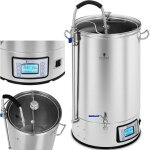 Cuve de brassage - royal catering - volume utile de 60 l - 3 000 w