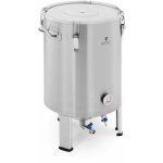Cuve de fermentation fermenteur bi�re inox conique (60 litres, plage de temp�rature : 0 - 40 �c, thermom�tre ...