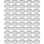 Cyclingcolors - 100x amortisseur de bute silicone transparent rond diamtre 8mm autocollant  coller ...