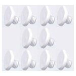 Cyclingcolors - 10x but�e de porte meuble 22x35mm � enfoncer butoir arr�t secr�taire maison loisir camping ...