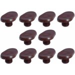 Cyclingcolors - 10x but�e de porte meuble 22x35mm � enfoncer butoir arr�t secr�taire maison loisir camping ...