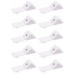 Cyclingcolors - 10x equerre d'assemblage simple raccord universel taquet ferrure angle connecteur meuble ...