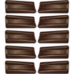 Cyclingcolors - 10x patin mini 39x16mm � visser en plastique glisseur cale entretoise murale sol pied ...