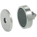 1x fermeture magn�tique puissant loqueteau loquet avec contre plaque � visser m5 meuble placard �tag�re ...