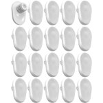 Cyclingcolors - 20x bouchon cache trou de montage capuchon en plastique forme oblong 10mm 11mm protection ...