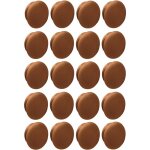 Cyclingcolors - 20x bouchon plastique marron 10mm x 13mm capuchon protection cache vis trou