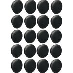 Cyclingcolors - 20x bouchon plastique noir 10mm x 13mm capuchon protection cache vis trou universel