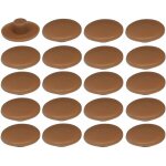 Cyclingcolors - 20x cache vis en plastique 4 x 2, 7 x 11, 8mm confirmat meuble capuchon bouchon trou ...