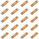 Cyclingcolors - 20x pied de meuble � visser en plastique 50 x 14 x 5mm patin glisseur protection sol ...