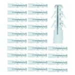 Cyclingcolors - 25x cheville � expansion classique universelle pour mat�riaux solides en nylon pa6 sans ...