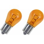 Cyclingcolors - 2x ampoule 12v 10w bau15s orange simple filament ergots d�cal�s clignotant voiture moto ...