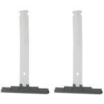 Cyclingcolors - 2x attache tablier souple de volet roulant en acier inoxydable fendue en bout � clipper ...