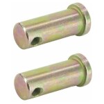 Cyclingcolors - 2x axe d'attelage diam�tre 14mm x longueur 38mm 3 points remorque tracteur camion machine ...