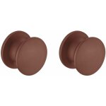 Cyclingcolors - 2x bouton poussoir 23mm plastique pour serrure espagnolette  appliquer push - lock, ...
