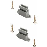 2x clip bloqueur de manivelle volet roulant r�glable gris support guide manette plastique 14mm universel ...