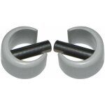 2x clip de fixation avec goupille � 4mm pour manivelle volet roulant � 13mm ext�rieur couleur gris fen�tre ...