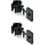 2x clip de plinthe avec embase plastique pour pied meuble 28mm cuisine salle de bain