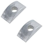 2x étrier demi lune 38mm avec trou pour vis assemblage 7mm 8mm meuble ancien demi lune rond ferrure vintage ... 2x étrier demi lune 38mm avec trou pour vis assemblage 7mm 8mm meuble ancien demi lune rond ferrure vintage ...