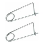 Cyclingcolors - 2x goupille à ressort élastique diamètre 3mm x longueur 74mm rapide acier clip circlip ... Cyclingcolors - 2x goupille à ressort élastique diamètre 3mm x longueur 74mm rapide acier clip circlip ...
