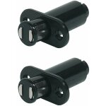 Cyclingcolors - 2x loqueteau magnétique à aimant rond noir pour porte en verre placard étagère vitrine ... Cyclingcolors - 2x loqueteau magnétique à aimant rond noir pour porte en verre placard étagère vitrine ...