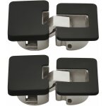 Cyclingcolors - 2x paumelles caches pour charni�re d'abattant en plastique delrin partie corps et partie ...